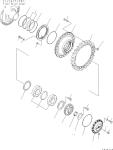 17M-27-00270 17M-27-00271 For Komatsu Bulldozer D275A-5D Travel Assembly Final