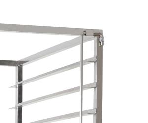 China Fifteen Shelves 460x610x1780mm Stainless Steel Trolly factory