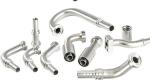 Stainless Steel Flange Swaged Hose Fitting 6000psi 87691 hydraulic hose flange