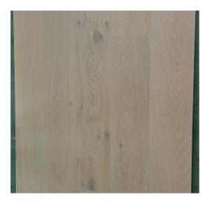 China smoked Character European Oak wide plank engineered wood flooring, color DSCU-03 factory