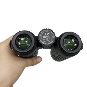 China 8×33 ED Binoculars Stargazing IPX7 Waterproof For Adults Hunting Camping factory