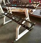 Commercial Gym Body Building Steel 3 Tier Commercial Dumbbell Rack for Gym Use