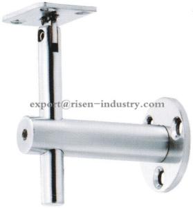 China Handrail bracket rail to wall adjustalbe connector RS329, stainless steel 304, finishing satin, mirror factory