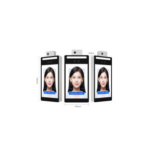 Wall Mounting Temperature Measure Android 7.1 Facial Identification Terminal