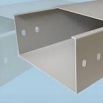 Wall Mount Enclosed Cable Tray Industrial 3m For Electrical Installation