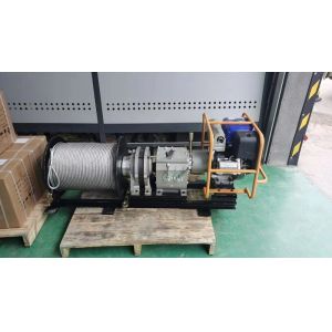 50 KN Gas Engine 12mm Steel Wire Pulling Machine