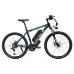 Black Mtb Electric Assist Mountain Bike High Sensitivity Long Service Life