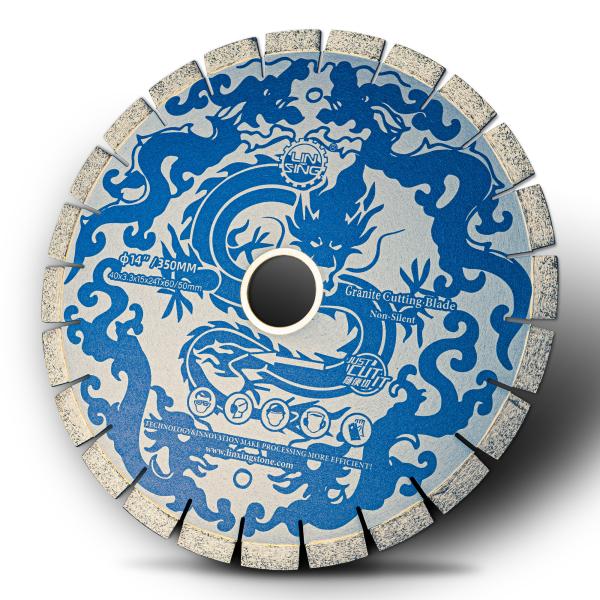 D350mm Diamond Turbo Cutting Stone Granite Disc Saw Blade for Marble Edge