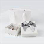 Custom Logo Printed White Paper Cardboard Pendant Necklace Personalized Jewelry