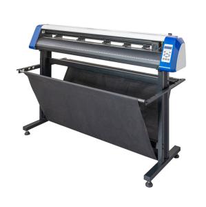 China Laser Auto Contour Vinyl Cutter Machine Stepper Motor 1350mm Size factory