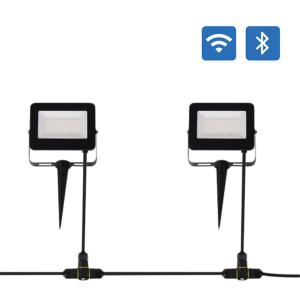China Smart LED Floodlight RGB+CCT+Dimmable factory