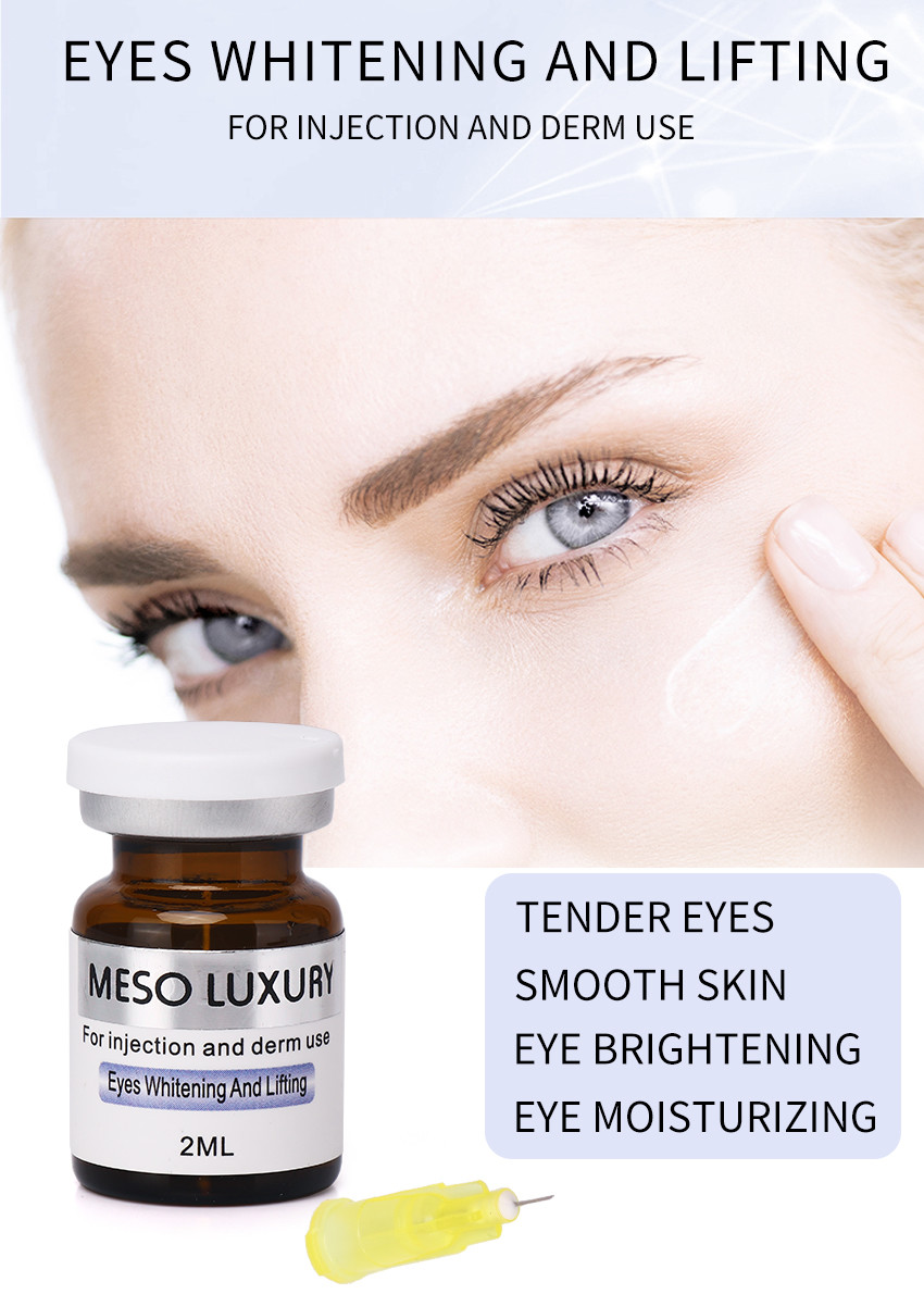 Transparent meso Organic Eye Lifting Serum / Eye Anti Wrinkle Serum 2ml
