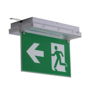 China Exit Sign LED 5W Emergency Light IP65 Waterproof factory