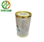 Tin Cans for Milk Powder ROHS Certification CMYK Printing PMS Printing Round