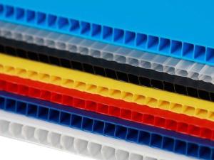 China 2mm Corrugated Polypropylene Sheets Environmental Corrosion Impact Resistant factory