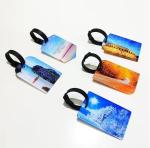 Anti Loss Personalized Acrylic Luggage Tag Blanks For Sublimation Photos