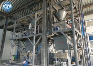 China Self Leveling Cement Dry Mix Mortar Manufacturing Plant Easy Operation 2 Years Warranty factory
