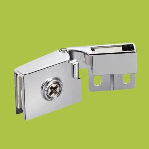 China Zinc alloy hinge for bathroom door ,furniture hardware hinges with Chrome Gold finish factory