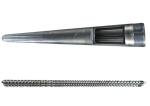 Plastic Extruder Nitrided Screw Barrel / Nitrided Twin Screw Barrel
