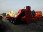 70000kg Gooseneck Semi Trailer Detachable Gooseneck Trailer For Pickup Truck