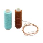 100% Polyester Leather Round Waxed Thread for Hand-sewn Leather Articles 0.45mm