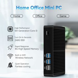 Single Channel DDR4 RAM Mini PC With Intel Pentium Gold 4415U And Core i5 7267U