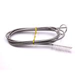 SS Handle Dust Removal Nylon Tube Cleaning Brush
