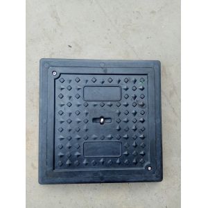 China Lightweight Design Smc Manhole Cover Easy Installation High Load Capacity factory
