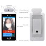 8 Inch AI Face Recognition Thermal Camera Screen Infrared Body Temperature