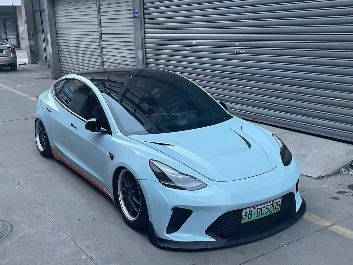New Product Model 3 Body Kit Model 3 Front and Rear Bumpers 2019-2022 Resin Fibre