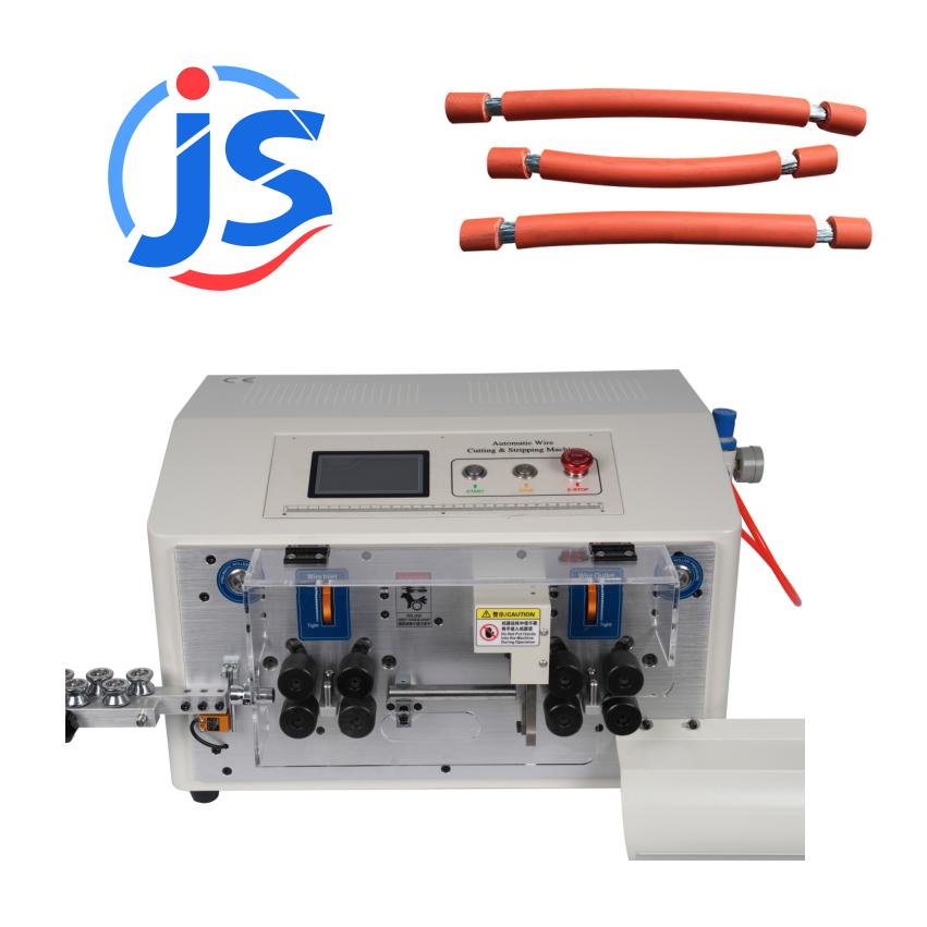 Industrial Precision Cable Cutting Machine Multi Functional Wire Cutter Stripper Machine