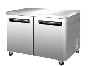 China Stainless Steel Commercial Undercounter Freezer Good Temperature Evenness factory