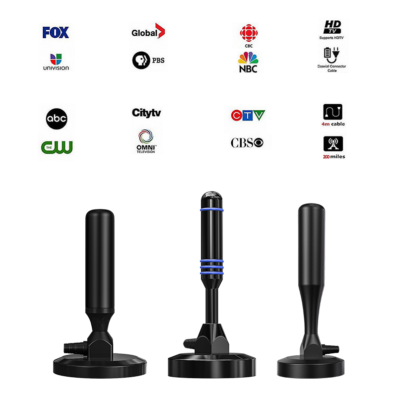 28dBi Gain VHF UHF Indoor Outdoor 990 Mile 4K DVB-T DVB-T2 FM HD DVBT2 TV Antenna