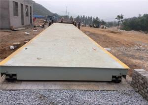 China Vehicle Weight Scale Electronic Weighbridge / Portable Weighbridge 5s Stable Time factory