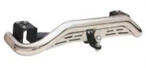 China Stainless Steel Rear Bumper Guard 100% Fitment Design For Pajero 2015+ factory