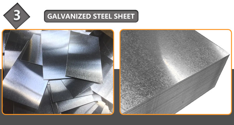Hot Dipped Galvanized Steel Sheet Plate Metals Iron 4×8 Feet 0.4mm Thickness