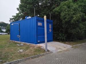 China Blue Military Storage Unit Customized Military Storage Place factory