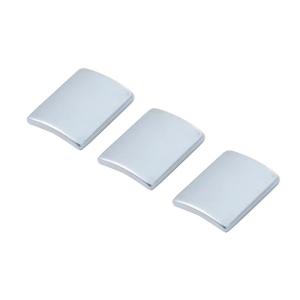 China Industrial Neodymium Magnets Curved Zn Coating Custom Shaped Magnets factory