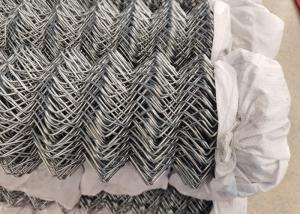 China Hot Dipped Galvanized Steel Chain Link Fence 2.5mm For Warehouse Partitions factory