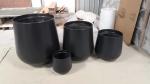 Colorful Glossy Small Garden Resin Fiberglass Flower Planters Wholesale