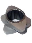 Macross 46 Twin Screw Extruder Screw Segments For Petrochemical Factory