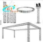 1m Length Aluminum Spigot Truss Display Systems For Events