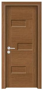 China AB-GMH11 Korean style PVC-MDF interior door factory
