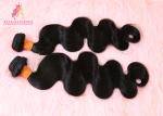 18 Inch Indian Deep Wave Curly Hair Bundles / Cuticle Aligned Hair Extensions