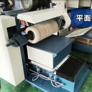 Semi Automatic Electrical Sheet Polishing Machine , 600x600mm Metal Polisher