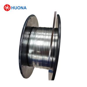 China Superelastic SMA Niti Ribbons Shape Memory Alloy Nitinol Flat Wire For Bracelet factory