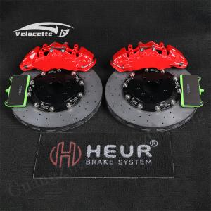 China HEUR Audi carbon ceramic brake discs For Customize A6(C5/4Y8) 1.8L 390*36mm front wheel factory