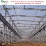 Custom Size Industrial Steel Building Galvanized Steel Multi Functional
