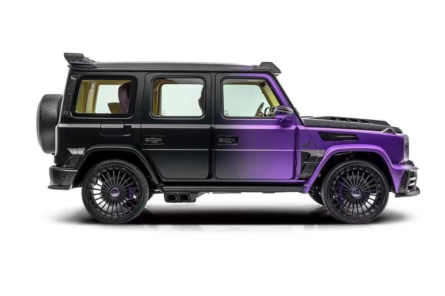 For Mercedes W464 G500 G63 Carbon Fiber Body Kit W464 Upgraded MSY P920 Style Front and Rear Bumper Spoiler Hood Body Kit