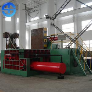 China Environmental Scrap Metal Baler Metal Scrap Baling Press Machine 80-95 Ton / Day factory